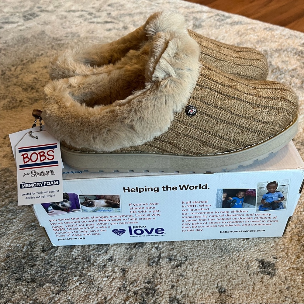 Bobs memory foam slippers.